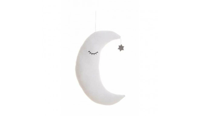 Cushion Moon White 38 x 30 cm