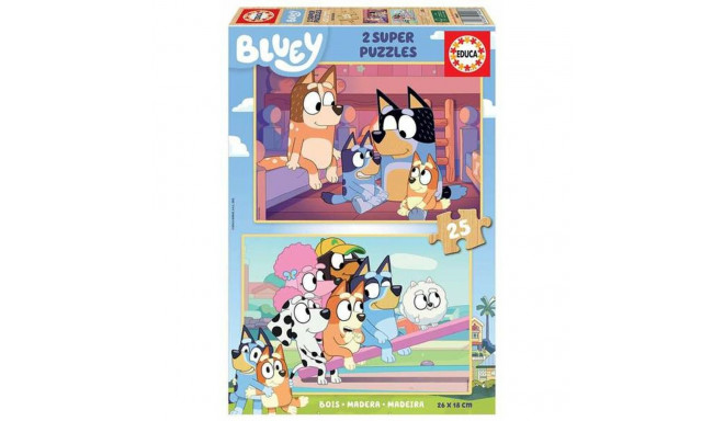 2 Pusle Komplekt Bluey 25 Tükid, osad