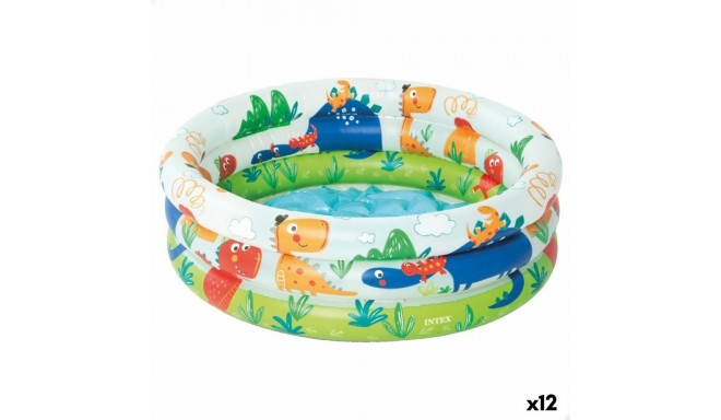 Täispuhutav lastebassein Intex Dinosaurused Rõngad 28 L 33 L 61 x 22 x 61 cm (12 Ühikut)