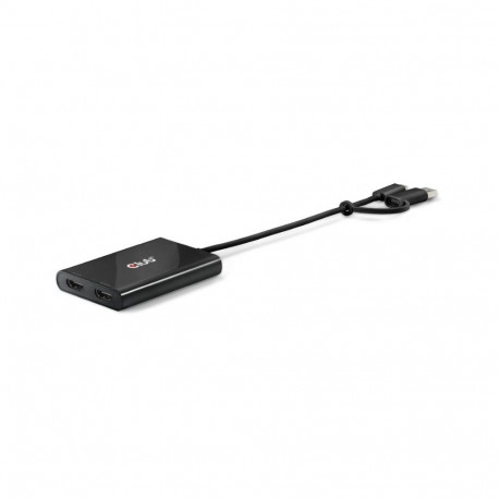 "Club3D Adapter USB-C (USB A Adapter) > 2x HDMI 4K@60Hz St/Bu"