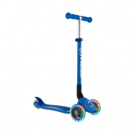 Hulajnoga SMJ Globber 3-kołowa 432-100-3 Primo Foldable Lights niebieska