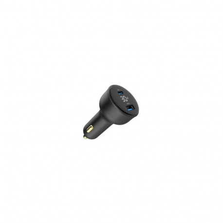 Car charger Gembird 2-port USB Car Fast Charger 30W Black