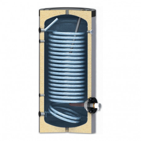 Sunsystem SWPN200 emailitud veeboiler 200L soojusvahetiga 1,9 m