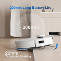 Ecovacs tolmuimeja DEEBOT T30S COMBO märg ja kuiv Li-ion 5200 mAh tolmumahutavus 3 l 11000 Pa valge