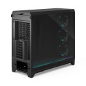 Fractal Design Meshify 3 XL Ambience Pro RGB must TG hele toon ATX toiteplokk kaasas ei