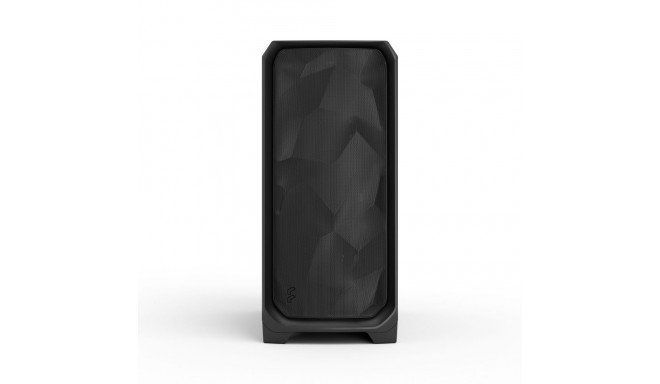 Fractal Design Meshify 3 must TG hele toon ATX toiteplokk kaasas ei