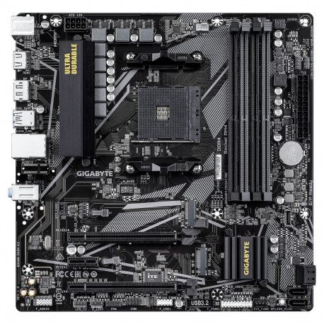 Gigabyte B550M DS3H R2 protsessoripere AMD protsessoripesa AM4 DDR4 DIMM toetatud kõvaketta liidesed