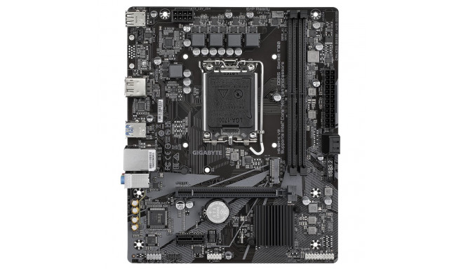 Gigabyte H610M K V2 | protsessoripere Intel | protsessoripesa LGA1700 | DDR5 | toetatud kõvaketta li
