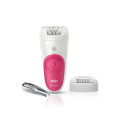 Braun Silk-épil 5 SE5500 märg ja kuiv valge/roosa epilaator