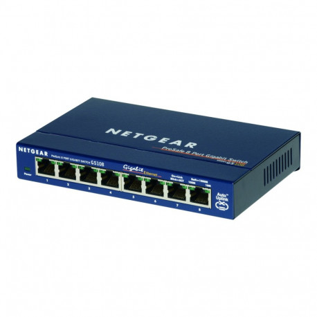 NETGEAR gigabit lüliti 8xRJ45 10/100/1000 8-porti eluaegne garantii EN