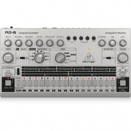 Behringer RD-6-SR trummimasin hõbedane