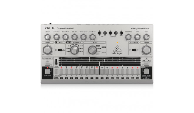 Behringer RD-6-SR Maszyna perkusyjna - srebrny