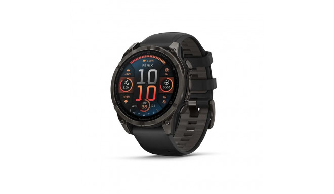 Garmin fenix 8 3.56 cm (1.4") AMOLED 47 mm digitaalne 454 x 454 pikslit puuteekraan must Wi-Fi GPS (