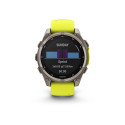 Garmin fenix 8 3.3 cm (1.3") 47 mm digitaalne 260 x 260 pikslit puuteekraan titaan Wi-Fi GPS (satell