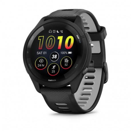 Garmin Forerunner 265 3.3 cm (1.3") AMOLED 46 mm digitaalne 416 x 416 pikslit puuteekraan must Wi-Fi
