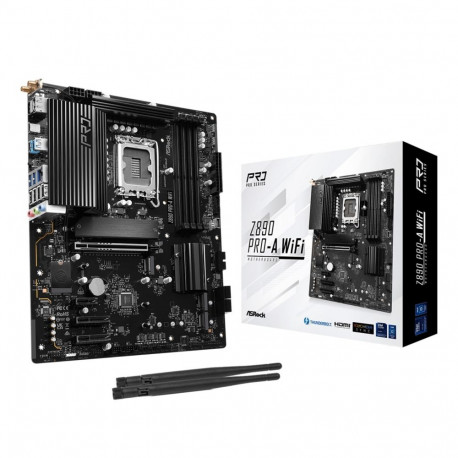 Asrock Z890 Pro-A WiFi Intel Z890 LGA 1851 (Socket V1) ATX emaplaat