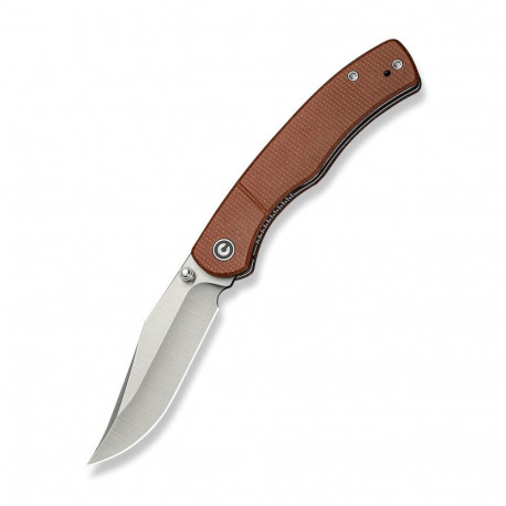 Knife CIVIVI Clingman Nitro-V Micarta Brown