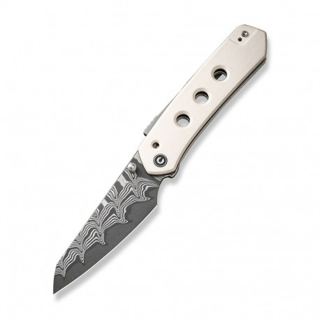 Knife CIVIVI Vision FG Damascus Ivory G10 C22036-DS1