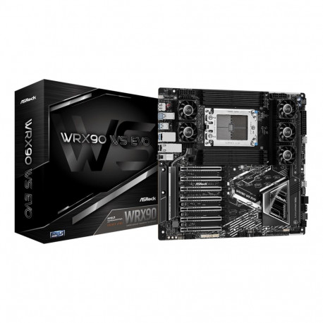 Asrock WRX90 WS EVO emaplaat AMD WRX90 Socket sTR5 EEB