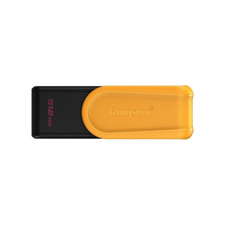 Kingston Technology DataTraveler 512GB Portable USB 3.2 Gen 1 Exodia S (Black/Yellow)