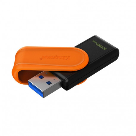 Kingston Technology DataTraveler 256GB kaasaskantav USB 3.2 Gen 1 Exodia S (must/oranž)