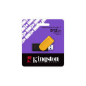 Kingston Technology DataTraveler 512GB kaasaskantav USB 3.2 Gen 1 Exodia S (must/kollane)