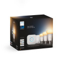 Philips Hue White ambience Starter kit: 3 E27 smart bulbs (1100) + dimmer switch