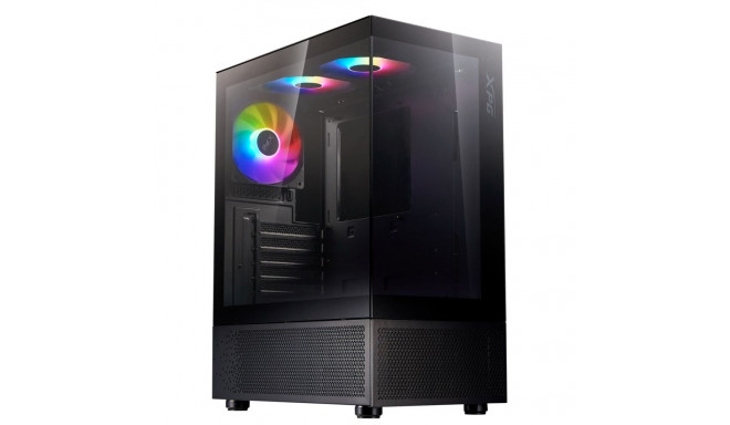 XPG korpus INVADER X MINI kompaktne mid-tower, must