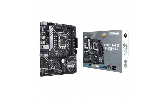 ASUS PRIME H610M-A D4-CSM Intel H610 LGA 1700 micro ATX emaplaat