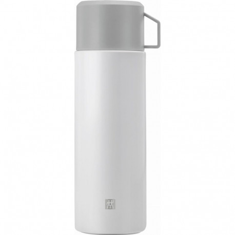 Termokann tassiga Zwilling Thermo 1 liiter valge
