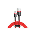 Baseus CABLE LIGHTNING TO USB 2M/RED CALKLF-C09