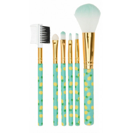 Makeup brush set 6pcs, assorted