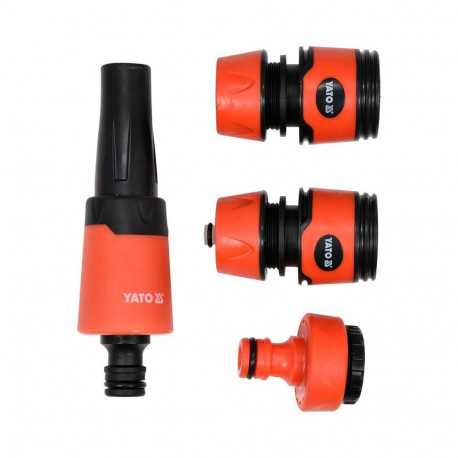 Voolikuühenduse komplekt 4 tk. 1/2" ja 3/4 YT-99831 YATO