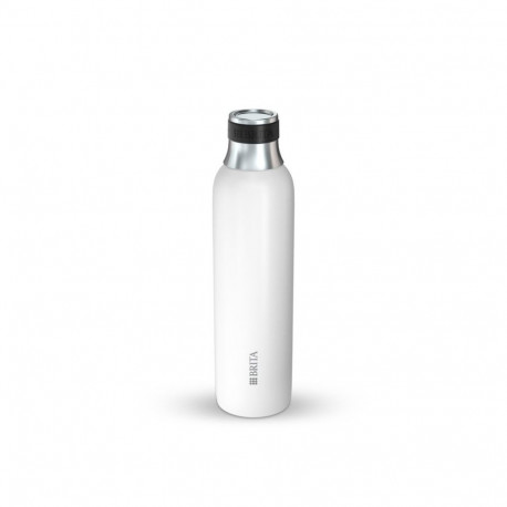 Bottle for Saturator - Brita sodaTRIO 0.65L Stainless Steel Dishwasher Safe White
