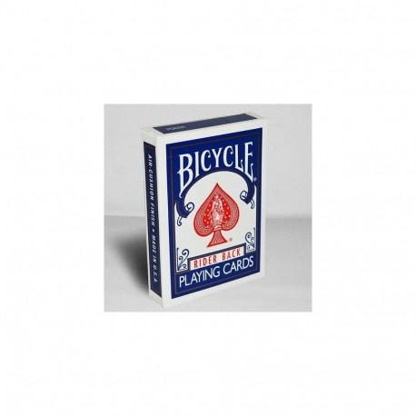 Bicycle Rider Back 808 Black Seal Playing Cards (Blue)
