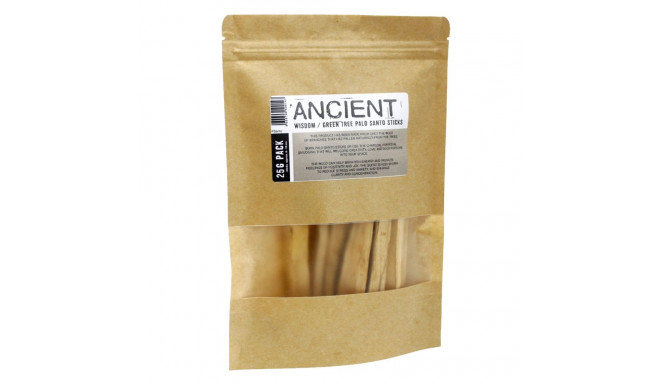 Green Wood Palo Santo Incense Sticks 25g Ancient Wisdom