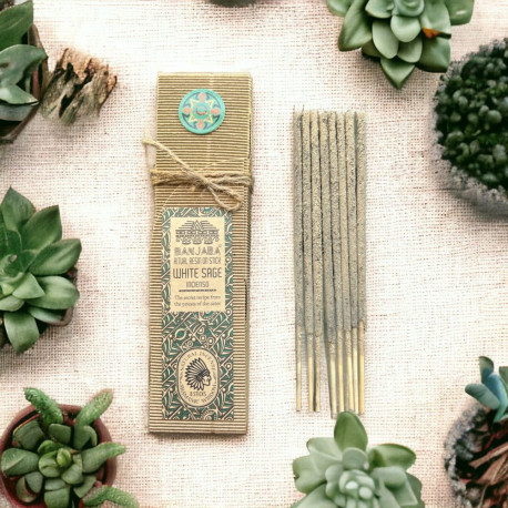 Banjara Ritual Resin On Stick White Sage Incense