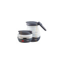 Electric Kettle - Adler AD 1279 0.6L 750W Black, White