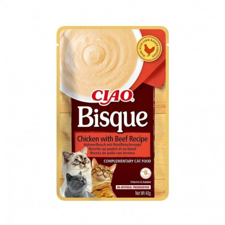 Cat Treat - INABA Ciao Bisque Chicken with Beef Soy-free Gluten-free 40g