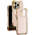 TelForceOne kaitseümbris Circle Glam Mag Apple iPhone 13 Pro, roosa