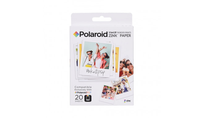 Polaroid Instant Zink Media 3,5x4,25 Pop 20 pack