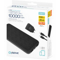 Platinet akupank + USB-laadja 10000mAh Kit PMPB10SETB, must