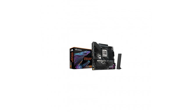 GIGABYTE B850M AORUS ELITE WIFI6E Motherboard - AMD Ryzen 9000 Series CPUs, 12+2+2 Phases Digital VR