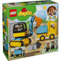 LEGO Truck &amp; Tracked Excavator 10931
