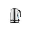 Camry Premium CR 1291 electric kettle 1.7 L 2200 W Black, Stainless steel