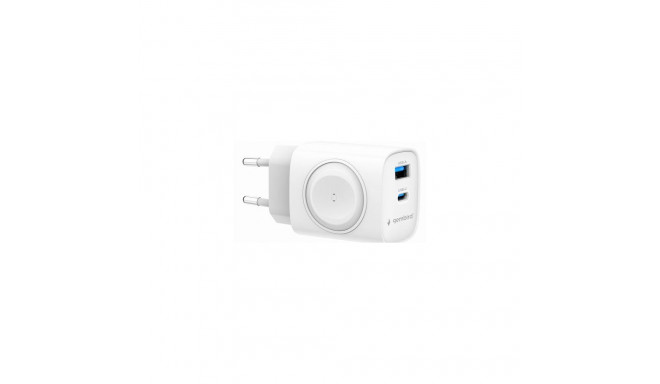 Gembird TA-UC-PDQCW20-01-W mobile device charger Universal White AC Fast charging Indoor