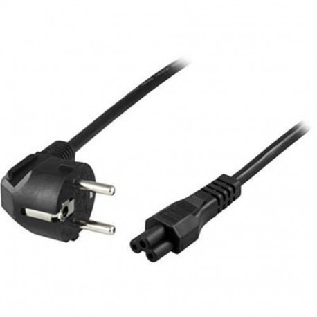 Deltaco DEL-109CA power cable Black 1 m CEE7/7 IEC C5
