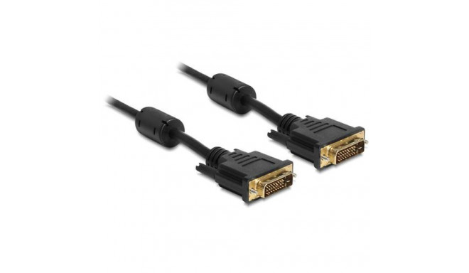 DeLOCK 83189 DVI cable 1 m DVI-D Black