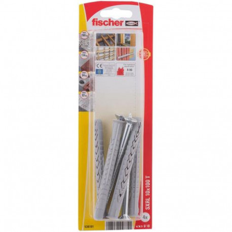 Fischer SXRL 10 x 100 T K NV Langschaftdübel 100 mm 536191 1 Set - Außen-Durchmesser: 10 mm· Geeigne