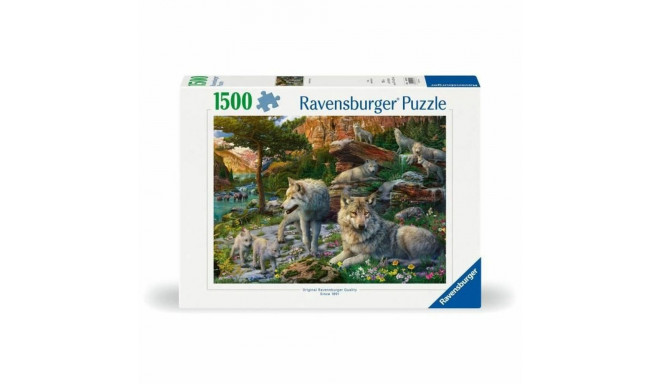 Puzzle Ravensburger Wolves in Spring